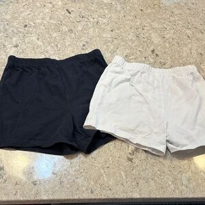 Carter's Black and White Kids Shorts